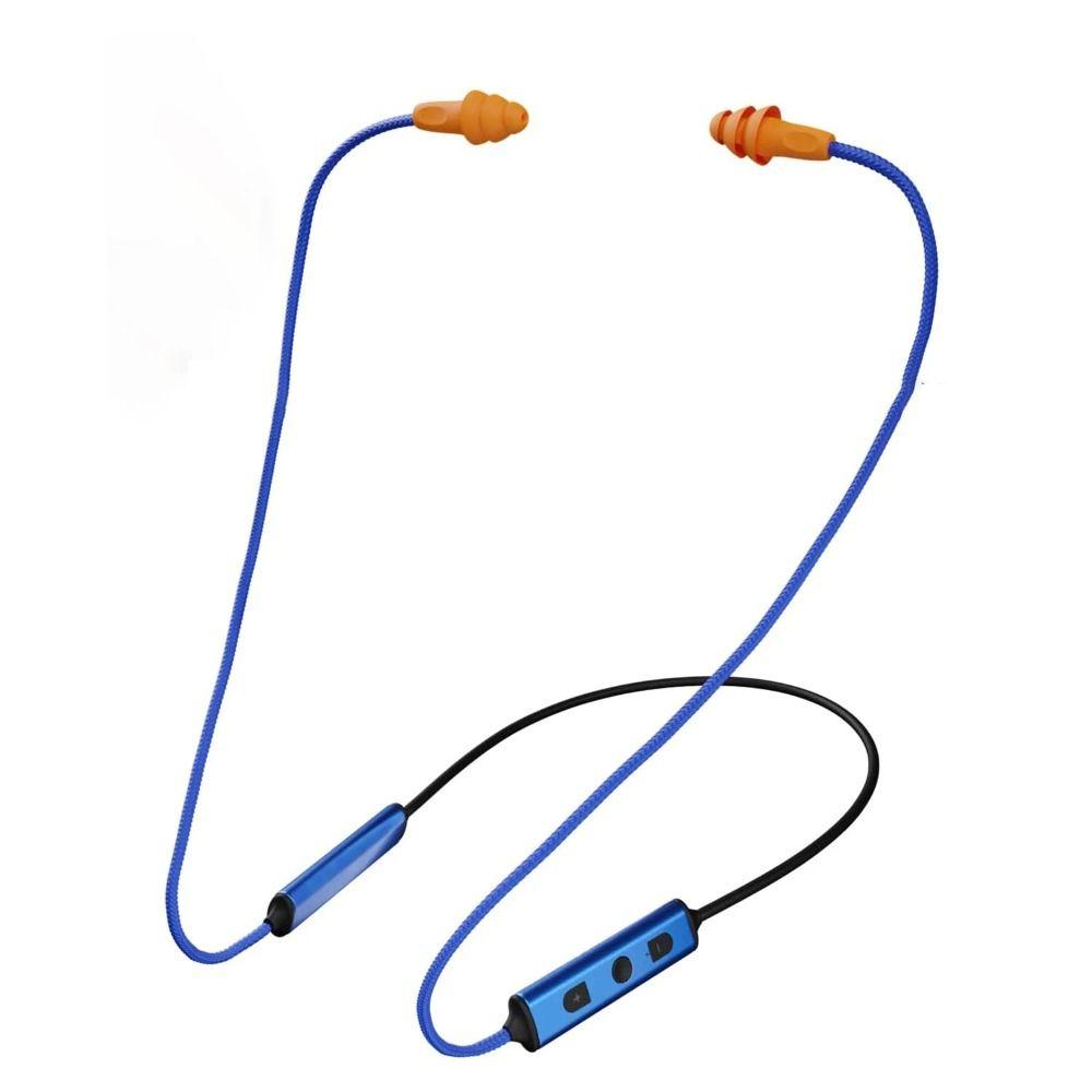 Wired Bluetooth Headset Hearing Protection Sound Isolation Earbuds Ear Plugs Construction Sites