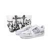 Nike Air Force 1 Нескользящие Износостойкие Низкие Кеды для Скейтборда Унисекс Серый Белый CW2288-111(Team619-S-BOX)