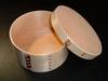 Kiso Kogei Handmade Rice Container with Bent Rings, Made in Japan, Made of Hinoki, Sawara, and Sakura Wood, Holds 3 Cups, Microwave Safe