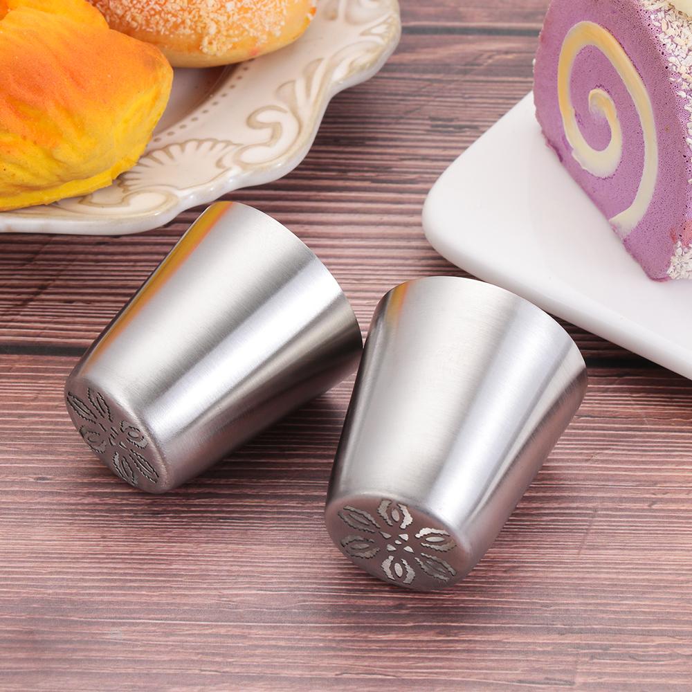 Fondant Cake Decorating Cupcake Icing Piping Nozzles Flower Nozzle Baking Mold Ice Cream Tool