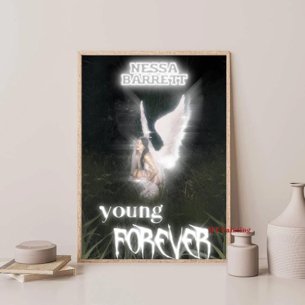 Несса Барретт певица Young Forever Tour 2023 плакат холст картина Ретро музыка настенные художественные фотографии комната домашний декор фанаты подарок