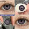 Eyeshare Цветные контактные линзы фиолетового цвета, комфортные цветные контактные линзы зеленого цвета, модные цветные контактные линзы коричневого цвета, мягкие линзы для глаз, 1 пара