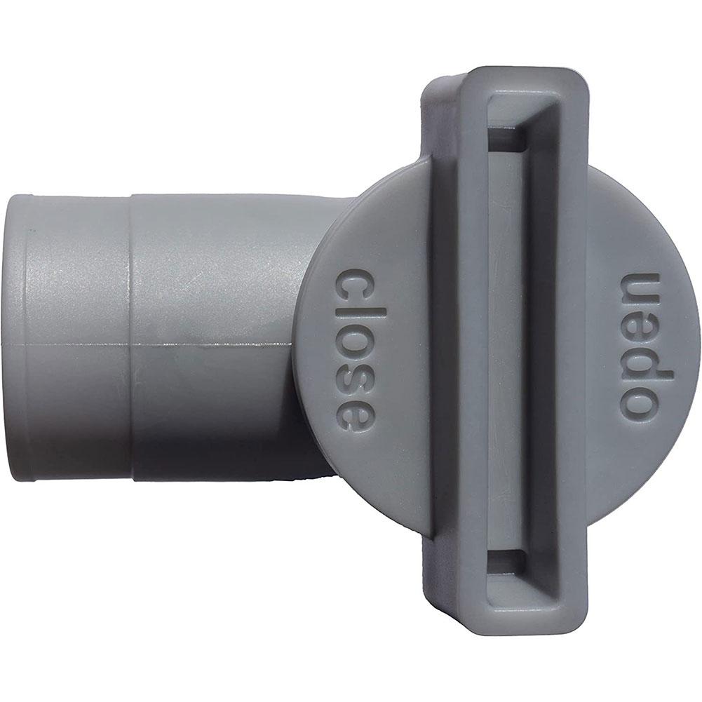 RV Waste Water Tank Drain Valve Kit for 28mm/32mm Pipes - with Mounting Bracket, Universal Camper Van Sewage Drainage Valve Y0O7