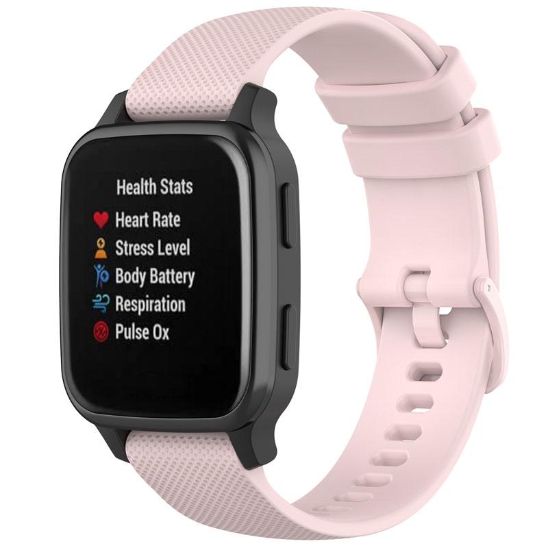 20mm Silicone Watchband For Garmin Venu SQ Smart Watch Bracelet Forerunner 245 645 Music 55 Wristband Strap Replacement Belt