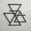 1 шт. Металлический настенный декор Four Elements – стильное настенное искусство для украшения дома и интерьера, элегантные железные акцентные элементы