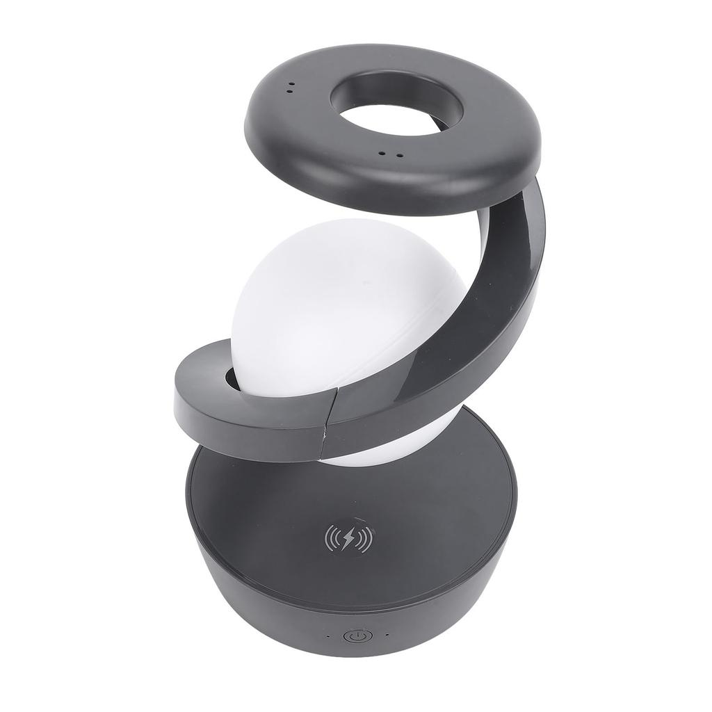 Беспроводное зарядное устройство Ночной светильник Smart Control Вращающийся плавающий RGB Цвет Меняющий Настольная Лампа для Подарков 