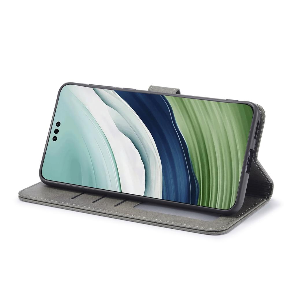 LC.IMEEKE Для Huawei Mate 60 Pro+/Mate 60 Pro Чехол для телефона с текстурой телячьей кожи, PU кожа, подставка, обложка-кошелек
