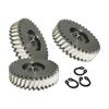 3Pcs 35T Oblique Gear Directly Replace for E Bicycle 500W Motor with 8mm Bearings Bike Gears