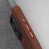 Luxury Business Retro Leather PU Bumper Case for iPhone 17 Pro Max Air 16 15 14 13 For Magsafe Wireless Charging Magnetic Cover