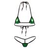 Women Two Piece Swimsuit Sexy Swimwear Halter String Triangle Bikini Sets