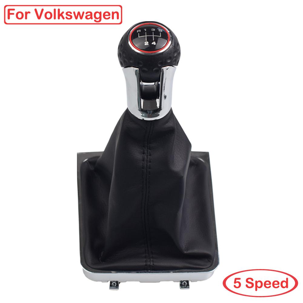 Для VW Passat B6 B7 CC 2005-2013 Ручка переключения передач с пылезащитным чехлом 5/6-ступенчатая Ручка переключения передач Рычаг Гетра Чехол Рамка Комплект