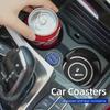Car Sticker 2025 Hot PVC Car Coaster Water Cup Anti-Slip Silicone Pads Interior Accessories For BMW Motorsport X1 X3 X5 E39 E46