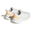 adidas Alphabounce+ Шнуровка Нескользящие Низкие Повседневные Кроссовки для Бега Женские Кроссовки Белый Оранжевый IF6033