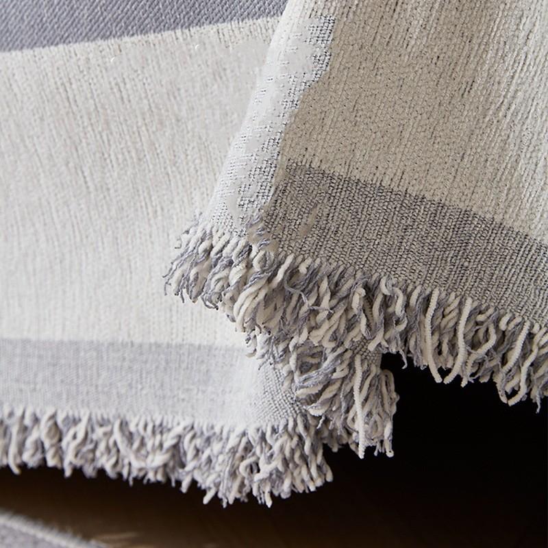 Чехол для дивана в японском стиле с кисточкой, двухстороннее одеяло, чехлы для диванов, геометрические линии, вставки для полотенец, домашний декор, гобелен