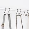 Household Holder Stainless Steel Clasps Hooks Storage Rack Double S Shaped Hook Hanger