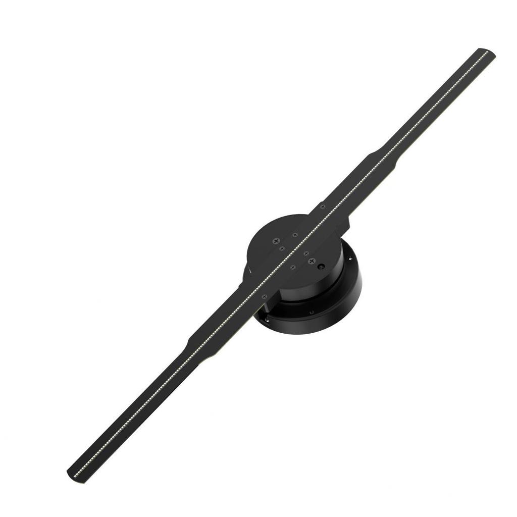 42 см 3D голографический светодиодный вентилятор-проектор: Настенный вращающийся дисплей для аэрорекламы