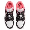 Jordan Детские баскетбольные кроссовки Air Jordan 1 Low White Pink Унисекс 553560-025