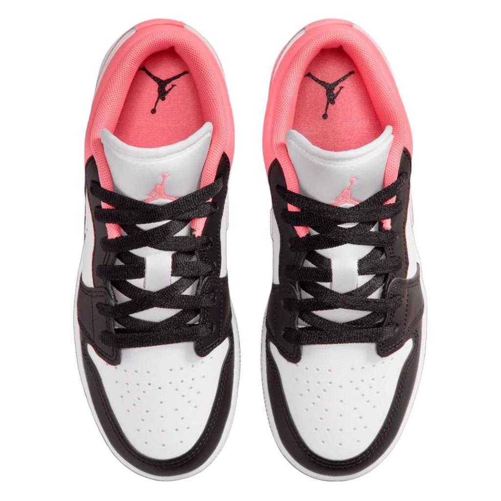 Jordan Детские баскетбольные кроссовки Air Jordan 1 Low White Pink Унисекс 553560-025