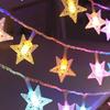 LED Star String Lights Flexible Design Energy-Saving Waterproof Indoor Outdoor Hanging Fairy Lights Holiday Party Decoration