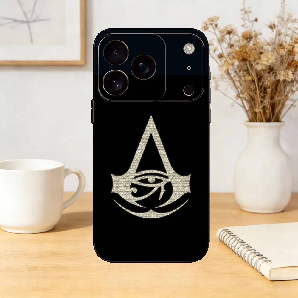A-AssassinS Game C-Creed Чехол для телефона Силиконовый черный Мягкий Для IPhone 17,16,15,14,13,12,11,SE,Plus Pro Max