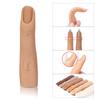 1Pcs Silica Nails DIY 6 Color Practice Fake Finger Fake Finger Practices Manicure Nail Tool