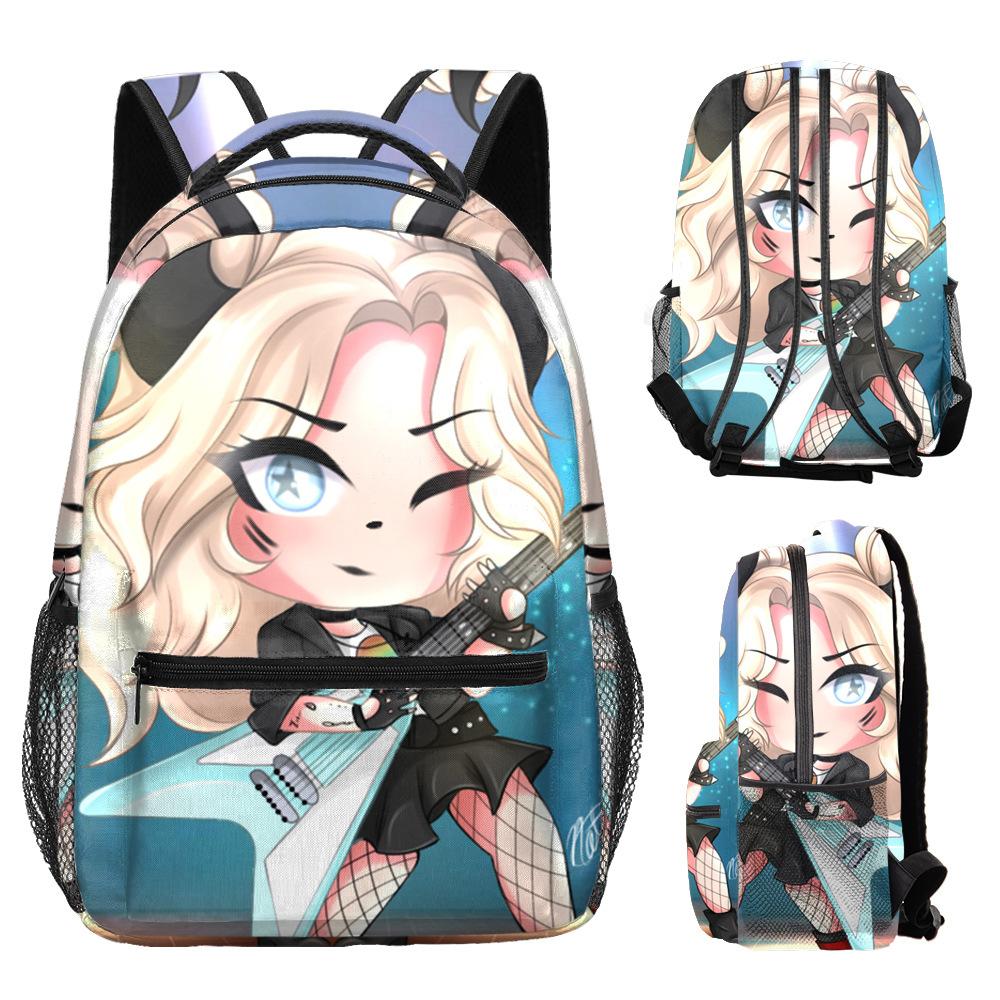 Мультяшные Новинка Kpop Молодежные Школьные Сумки Унисекс Gacha Life Дорожные Сумки 3D Печать Оксфорд Водонепроницаемые Рюкзаки на Плечо для Ноутбука