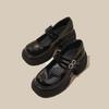 Soft Leather Mary Jane Platform Small Leather Shoes Women's Shoes Summer New Fashion Versatile College Shoes