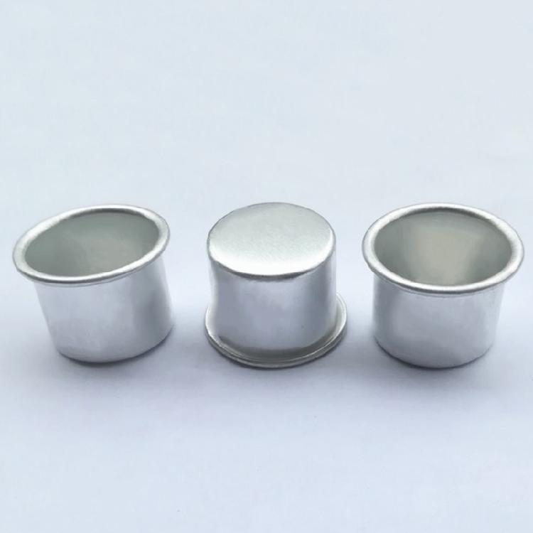 Set of 50 Aluminium Candle Cups Holder Candlestick Candle Drip Protectors Decor