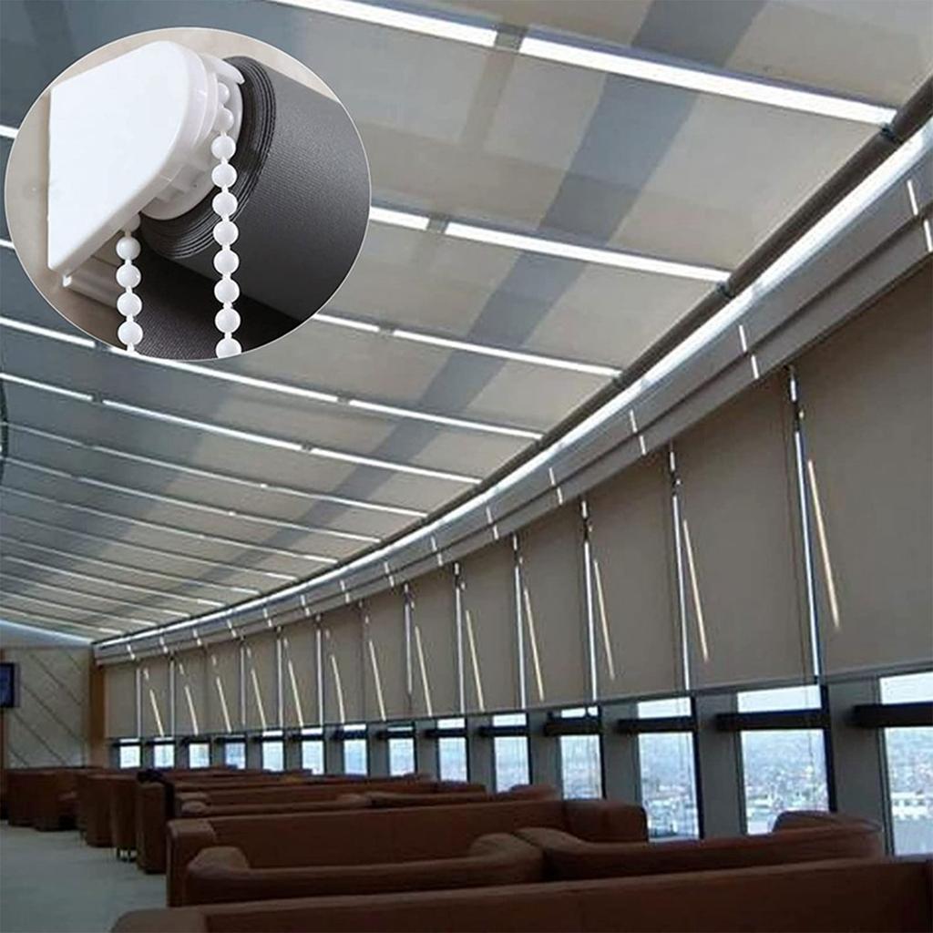 25 мм Комплектующие для рулонных штор Комплект шариковой цепочки Аксессуары для оконных штор для начинающих Стартовый набор DIY Принадлежности для штор