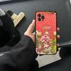 Анимированный S-Клубничный S-Шорткейк TPU Силиконовый Чехол Для IPhone 11 12 13 14 15 16 17 Pro Max Ударопрочный Прозрачная Задняя Крышка