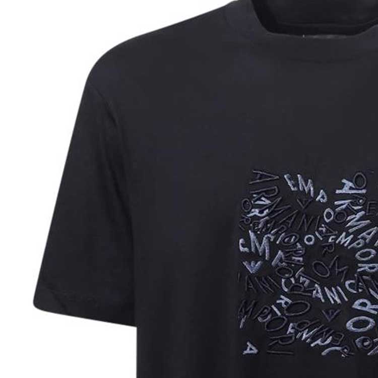 Emporio Armani Футболка мужская Морской синий 3D1TG3-1JPZZ-09R1