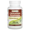 Chromium Picolinate, 200Mcg, 240 Tablets