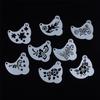 16Pcs Face Painting Tattoo Stencil Diy Hand Drawn Spray Painting Eyebrow Tattoo Template Dance Party Makeup Tools Beauty Sticker