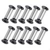 10pcs Knife Handle Bolt Rivets Screw Fastener Nut DIY Material