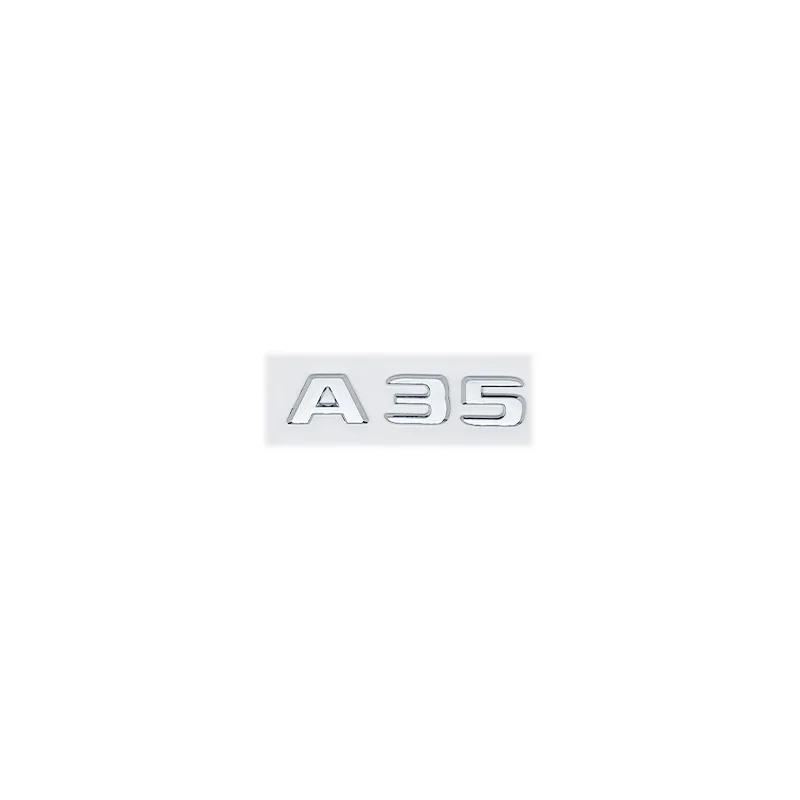 ABS Для Mercedes Benz A35 45 43 AMG W177 W176 A35 A45 A45S TURBO 4MATIC Наклейки-эмблемы с буквами на багажник автомобиля Аксессуары