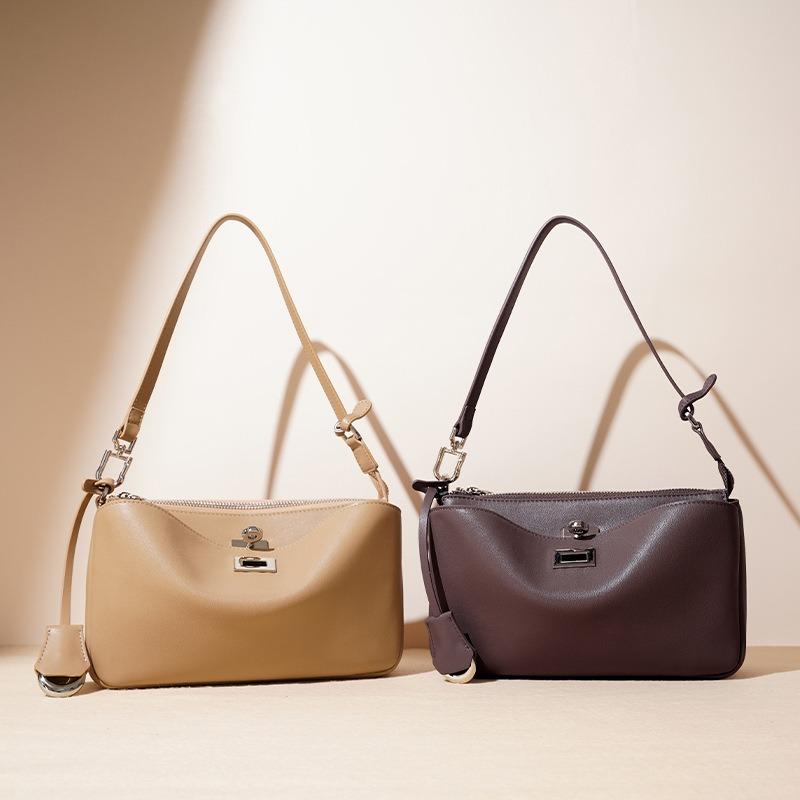 Женская сумка, сумка-багет под мышкой, женская новая женская портативная кожаная вместительная сумка на плечо премиум-класса для девочек