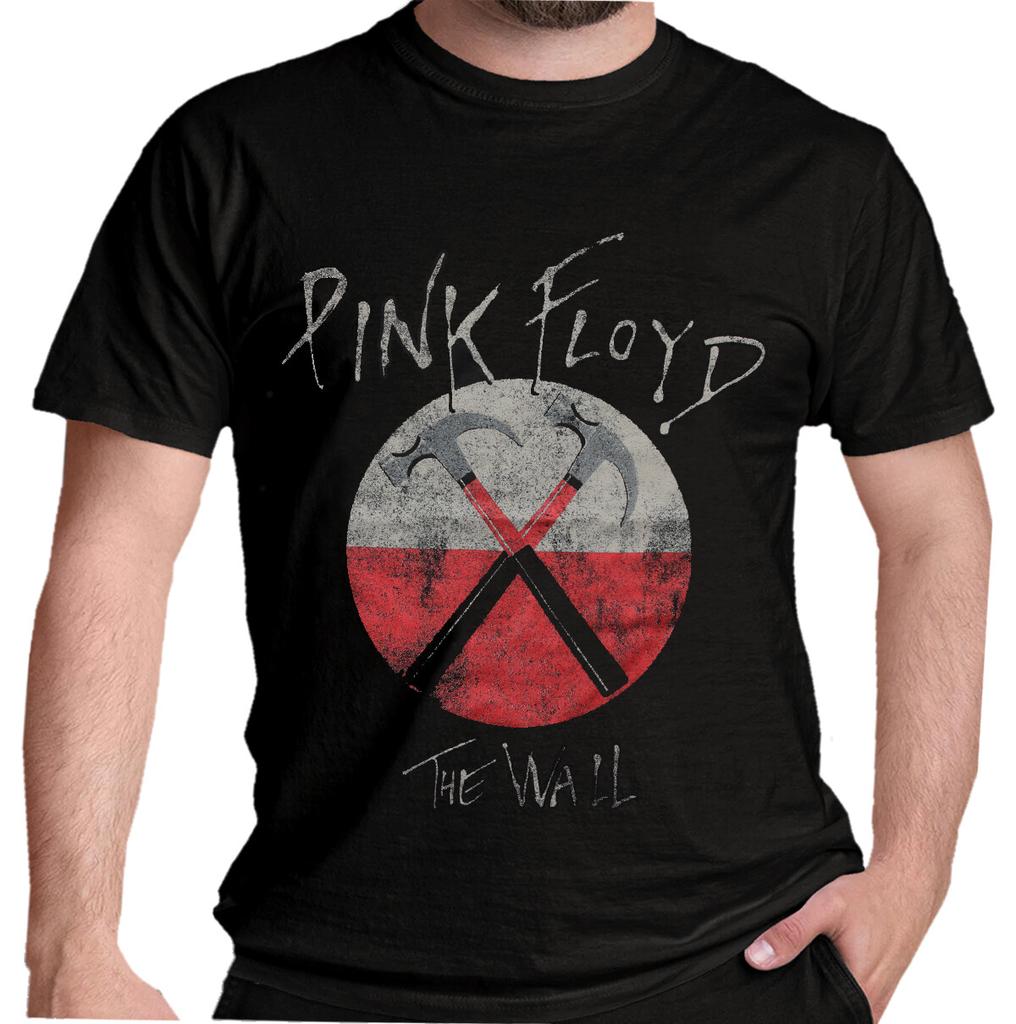 Футболка Pink Floyd The Wall Логотип Молотки Классический Рок Мерч