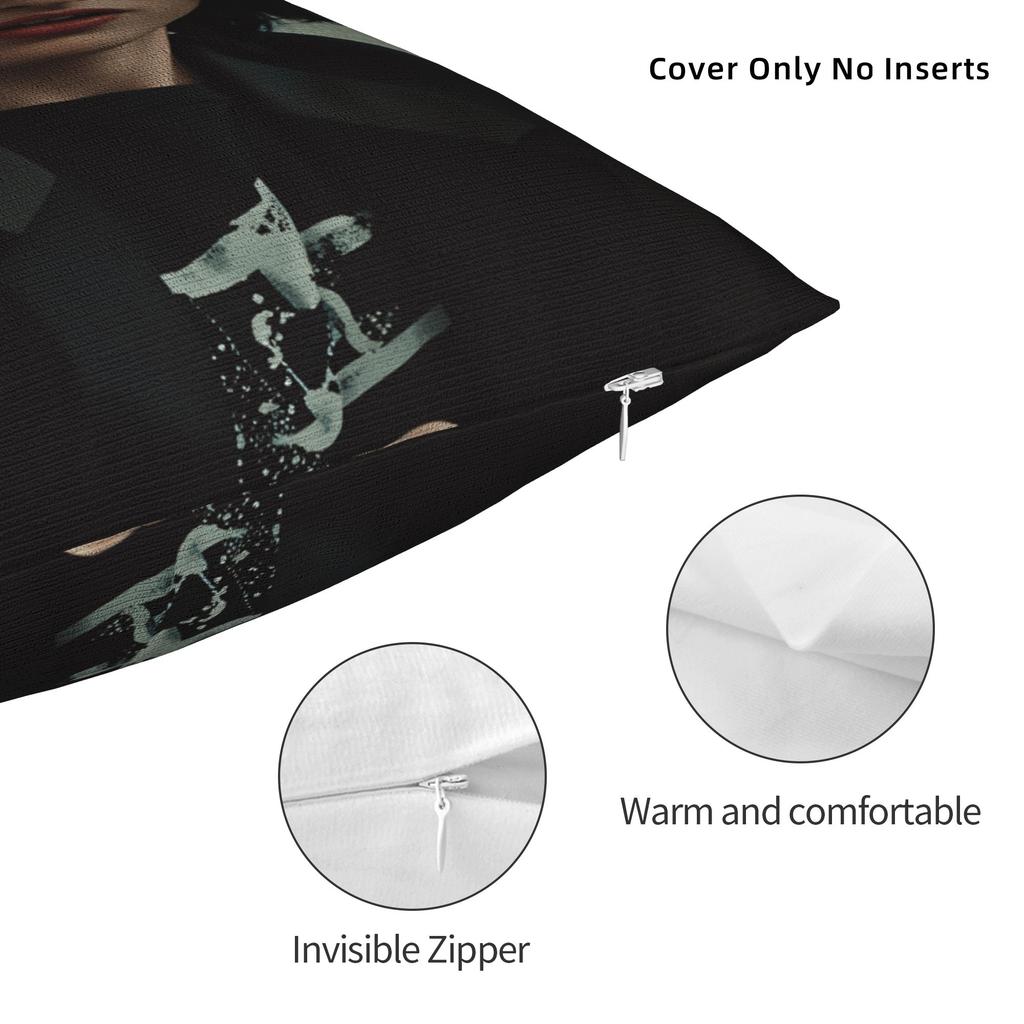 Чехол на подушку Финн Вулфхард Модный чехол на подушку для стула, дивана, домашнего декора Уютный чехол на подушку Подарок на день рождения