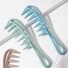 Hair Salon Large Tooth Wide Comb Smoothing Comb Household Oil Head Men'S Back Hollow Comb Styling Tools Barber Accessories