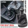 Кожаный автомобильный Стайлинг, ручка переключения передач, Gaitor Boot, пылезащитный чехол для SEAT Ibiza 2002 2003 2004 2005 2006 2007