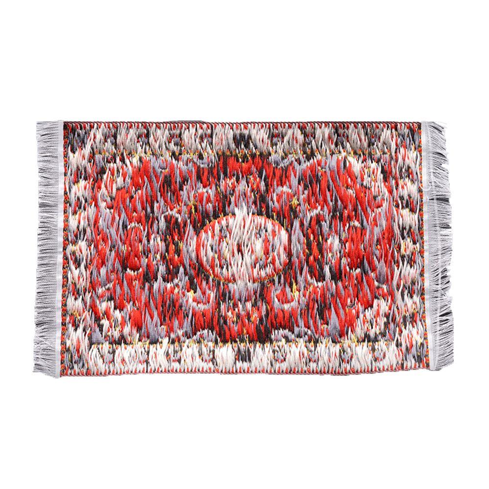 House Decor Turkish Style Dollhouse Carpet Floor Coverings Doll Accessories Miniature Weaving Rug