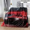 Fashion Art Print Srt Hellcat Racing Blanket Living Room Sofa Noon Break Plush Sleeping Blanket Boys Bedroom Soft Bed Sheet Gift