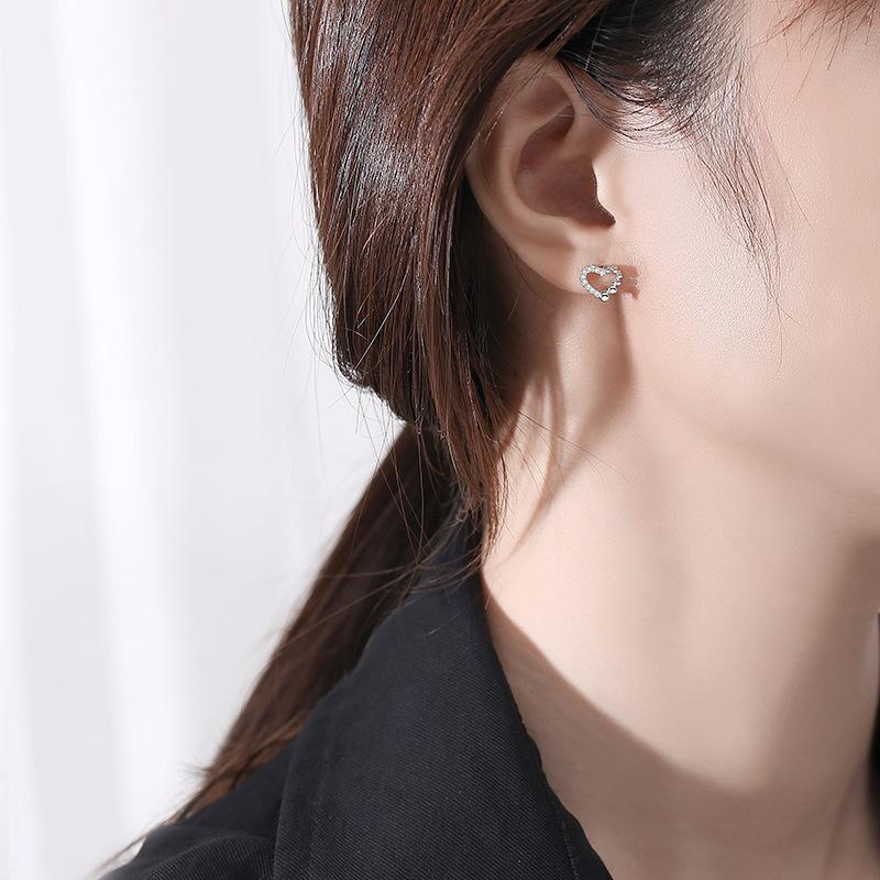 Tancise 925 Sterling Silver Zircon Earrings Drop Earrings For Women Wedding Party Gifts