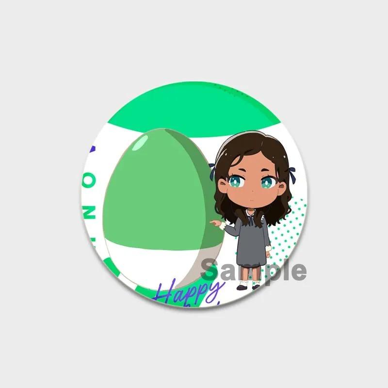 32/44/58MM Wonder Egg Priority Brooches, Cartoon Ohto Ai Cosplay Badge, Anime Brooch, Enamel Pin, Jewelry Accessories, Backpack Decoration