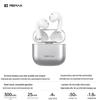 Наушники Remax из цинкового сплава с Bluetooth 6.0: Низкая задержка, Долгое время работы от батареи, Полностью беспроводные для музыки и звонков