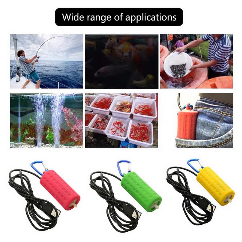 Мини USB мло шумный фильтр воздушный насос для аквариума
