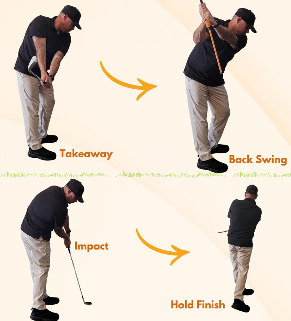 Клюшка удар гольф тренировочное пособие по замаху нескользящий