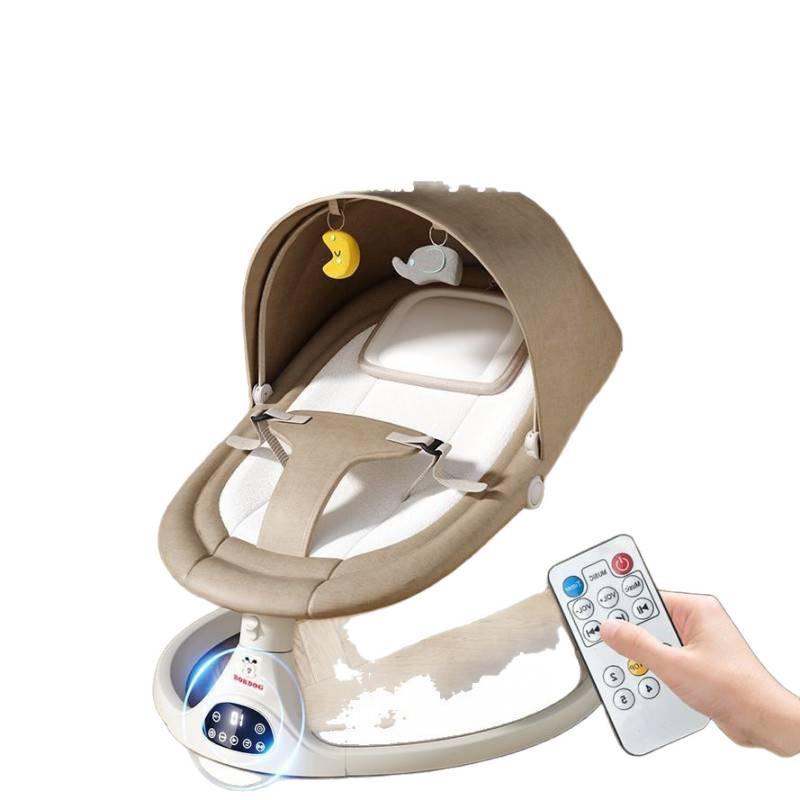 Электрическая качалка Bobodou для малышей - Успокаивающая колыбелька и качалка для новорожденных