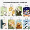 Thickened Cartoon Leather Suitcase Covers: Protective Dust Cover for 20, 24, and 28 Trolley Cases