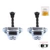 EDP1349-1 2 Pieces Front Door Hinge Brake Stop Check Strap Limiter for Toyota Corolla MK11 Auris MK2 E18 E180 2012-2018 6861002242